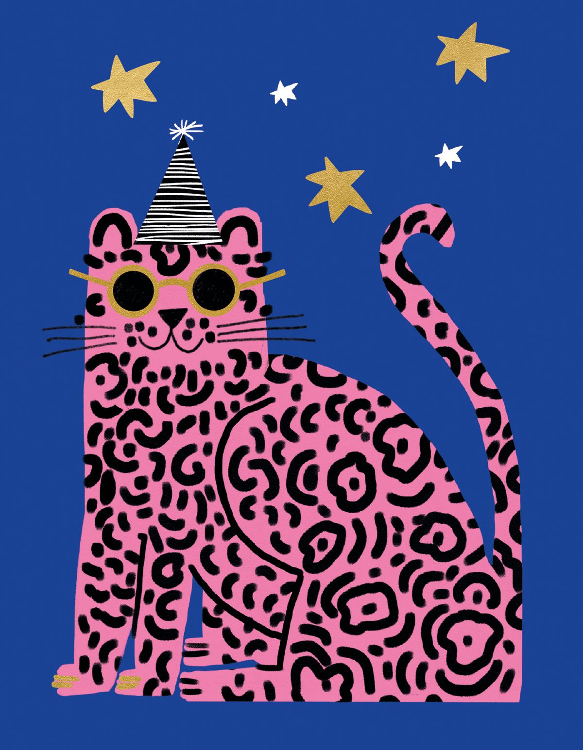 Juliana Eigner Cool Cat Greeting Card