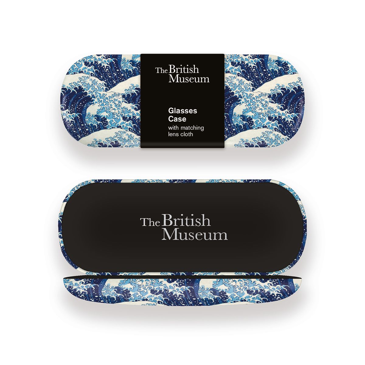 Katsushika Hokusai The Great Wave Glasses Case with Lens Cloth