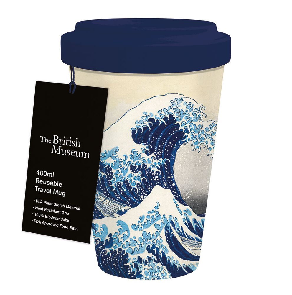 Katsushika Hokusai The Great Wave Travel Mug