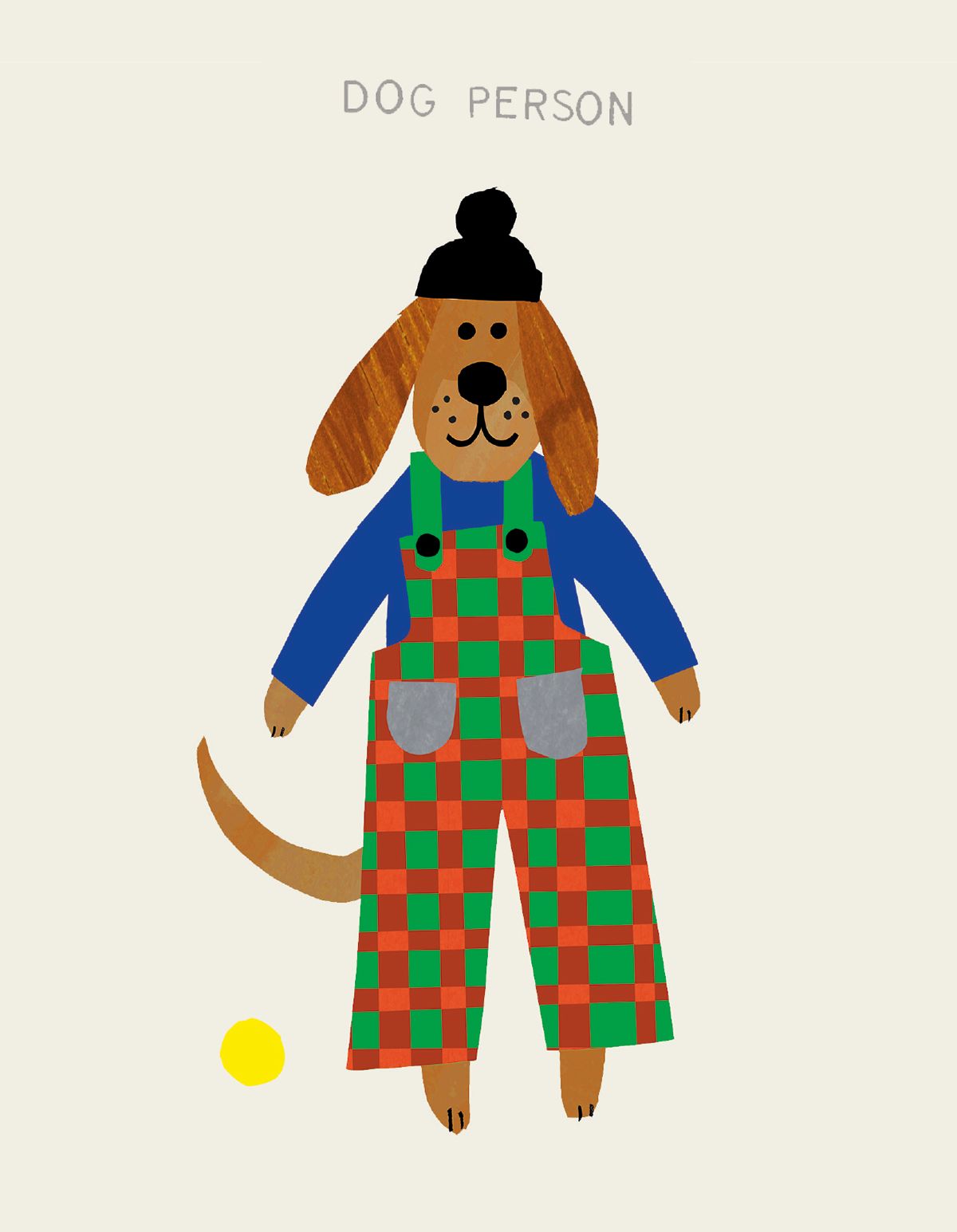 Kay Vincent Dog Person Greeting Card