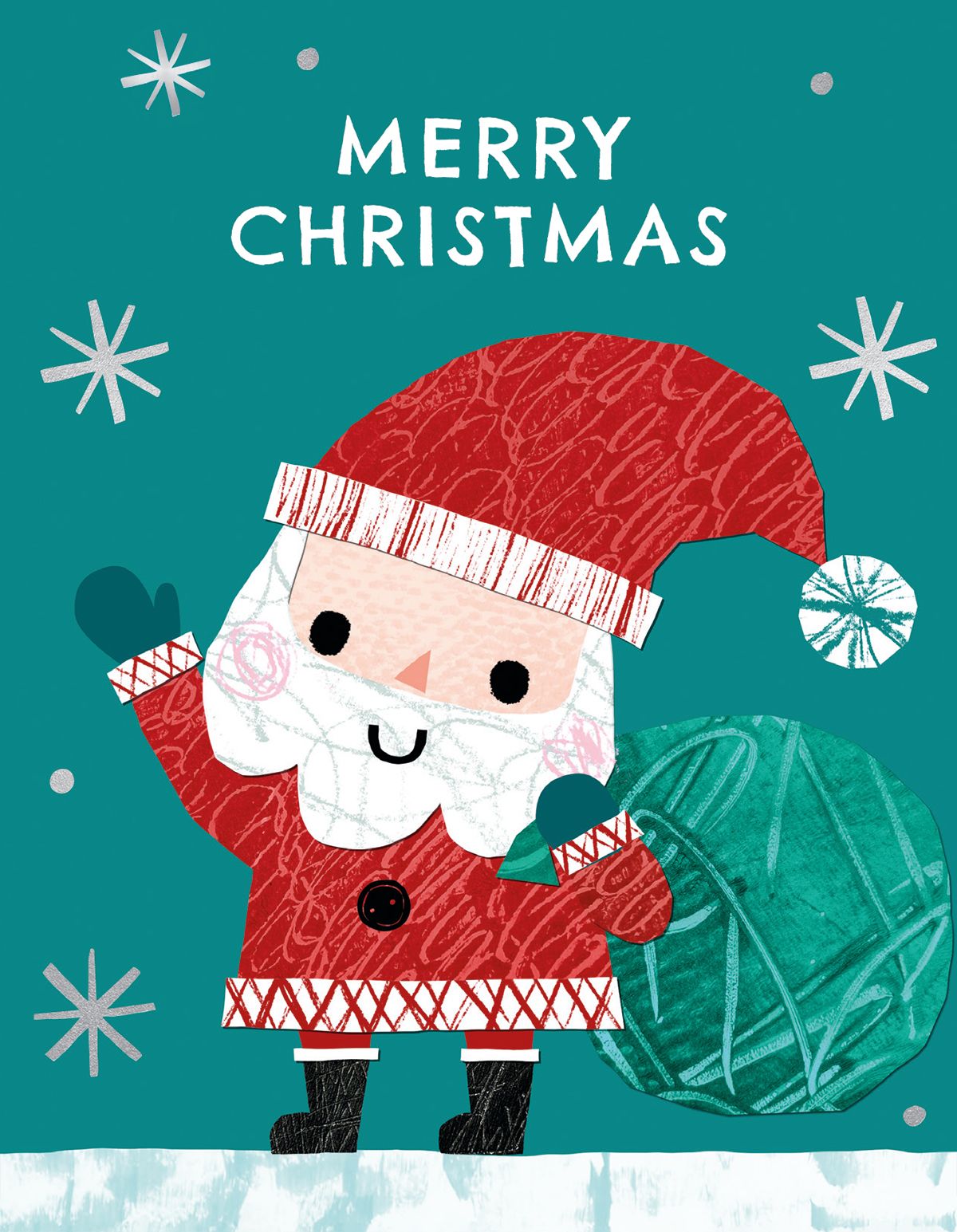 Lindsey Sagar Hello Santa Christmas Card Pack