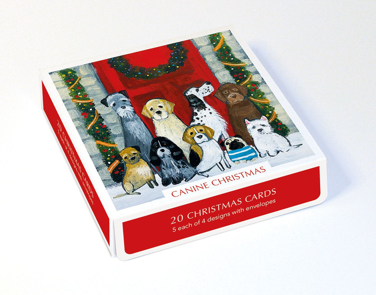 Louise Rawlings Canine Christmas Card Pack