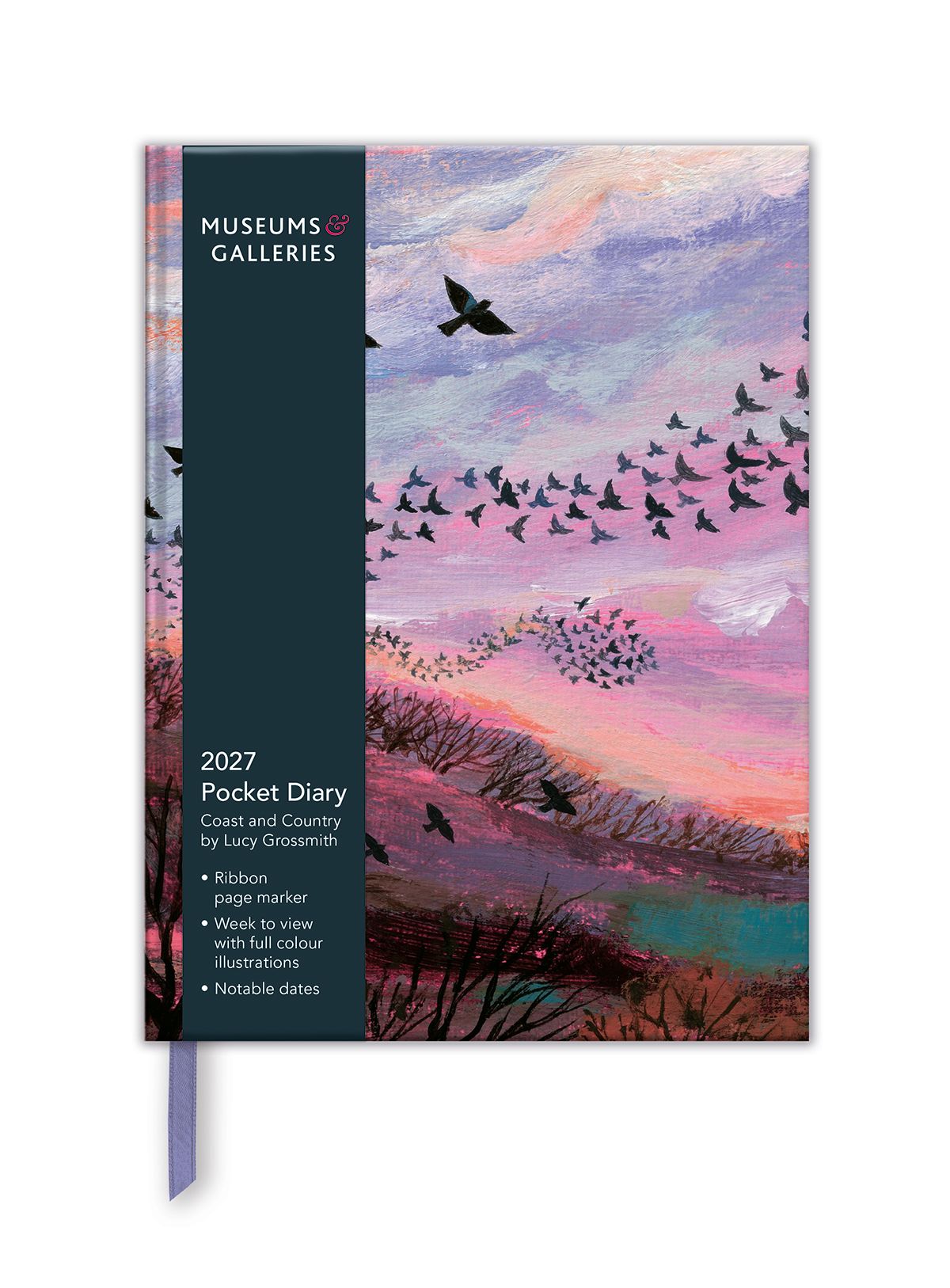 Lucy Grossmith Coast and Country 2027 A6 Week-to-View Diary