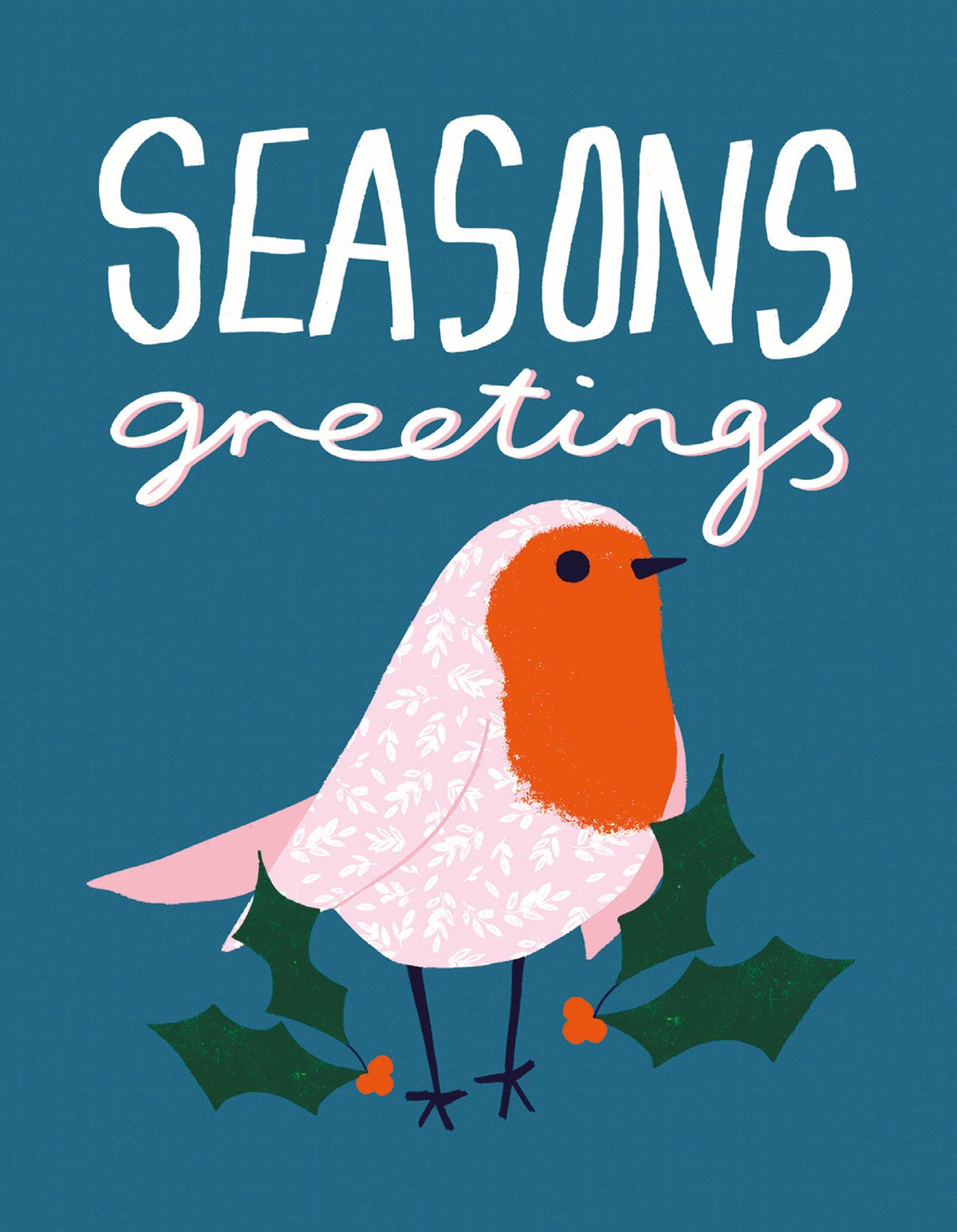Olivia Austin Red Robin Christmas Card Pack