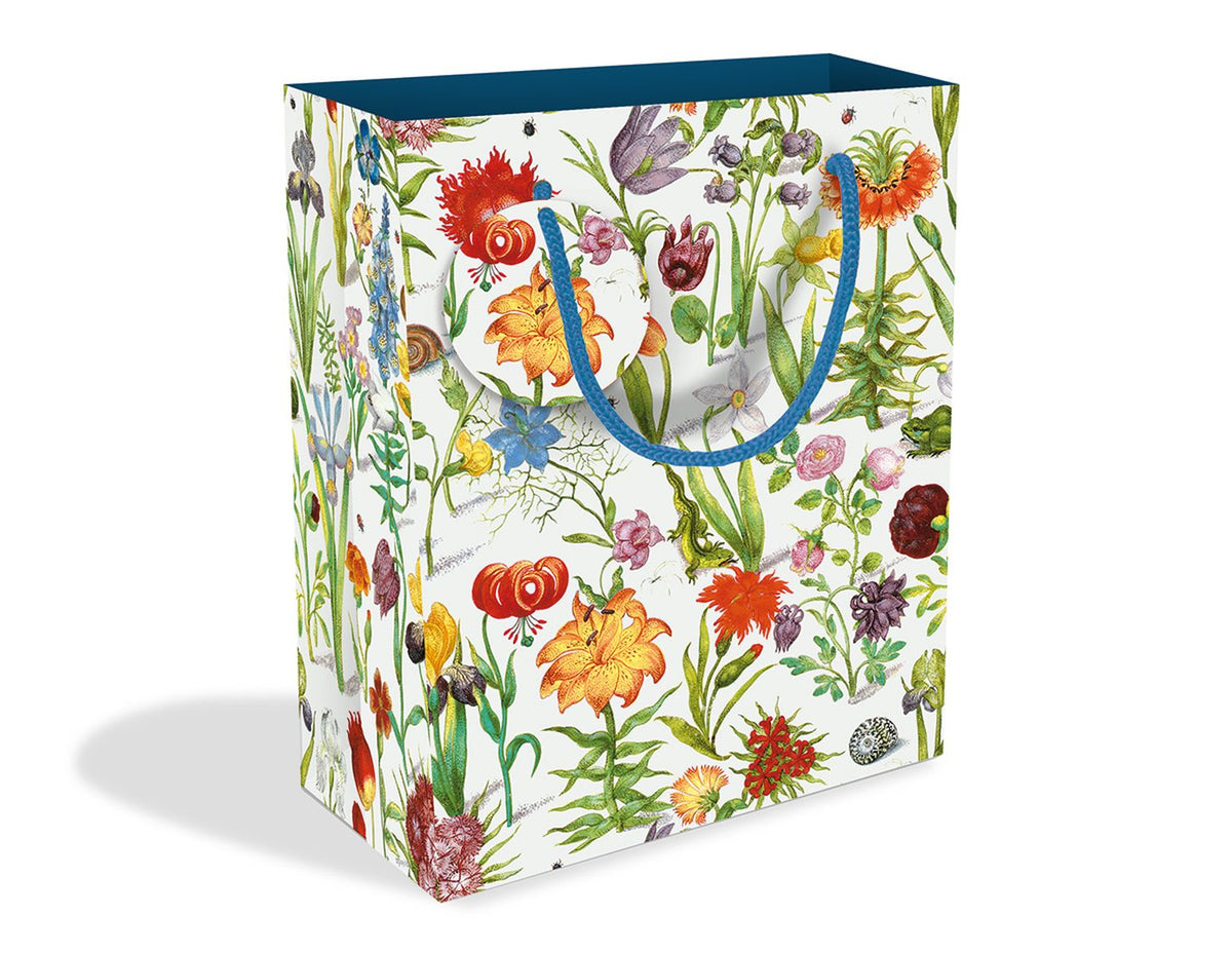 Philipp Hainhofer Floral Manuscript Medium Gift Bag