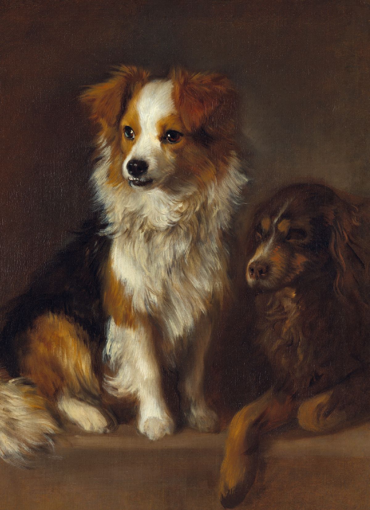 Thomas Gainsborough Tristram and Fox Art Card