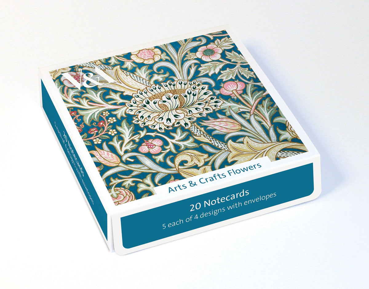 V&A Arts & Crafts Designers Notecard Collection Box