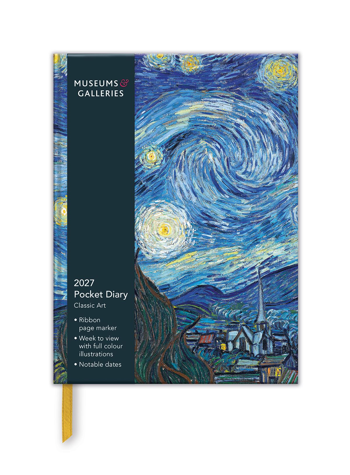 Vincent van Gogh Classic Art 2027 A6 Week-to-View Diary