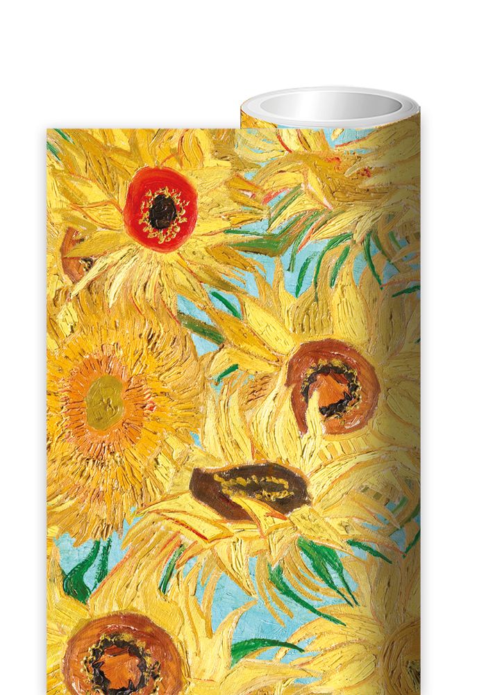 Vincent van Gogh Vase with Twelve Sunflowers Gift Wrap
