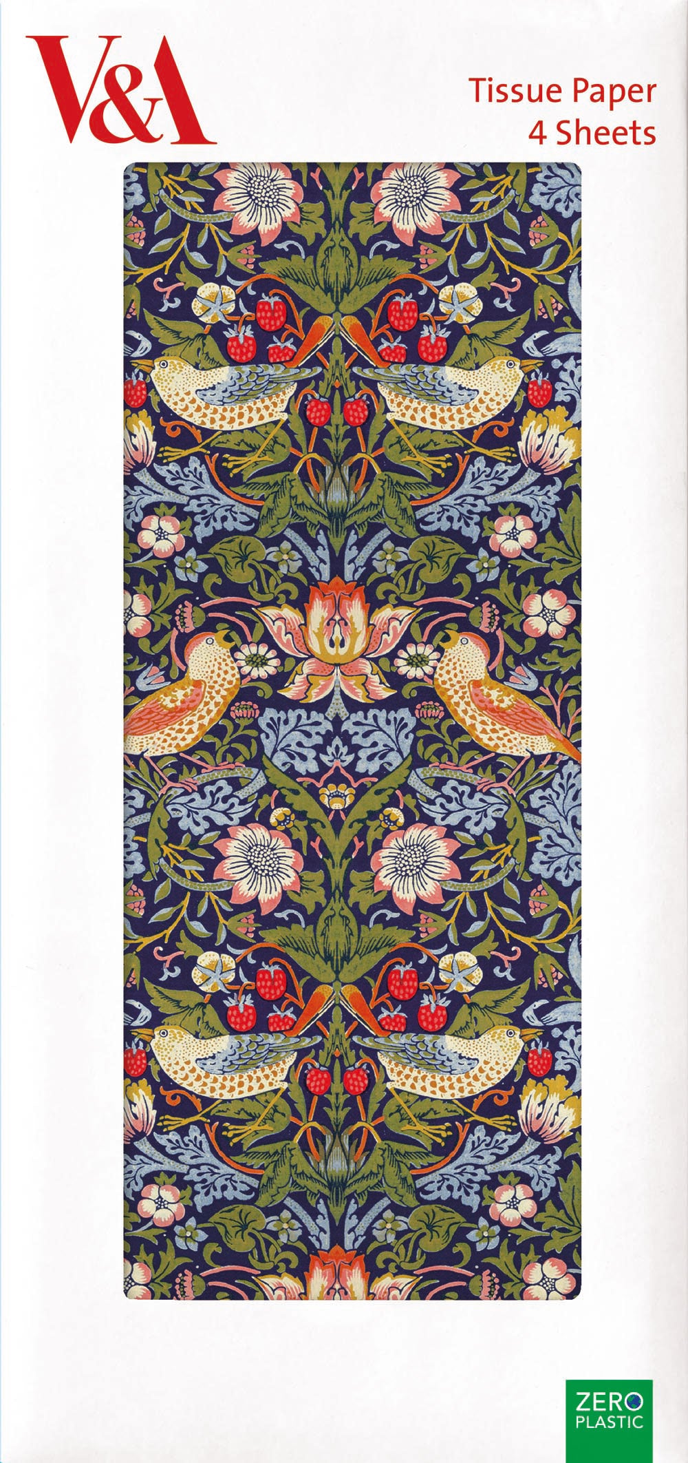 William Morris Strawberry Thief Tissue Paper