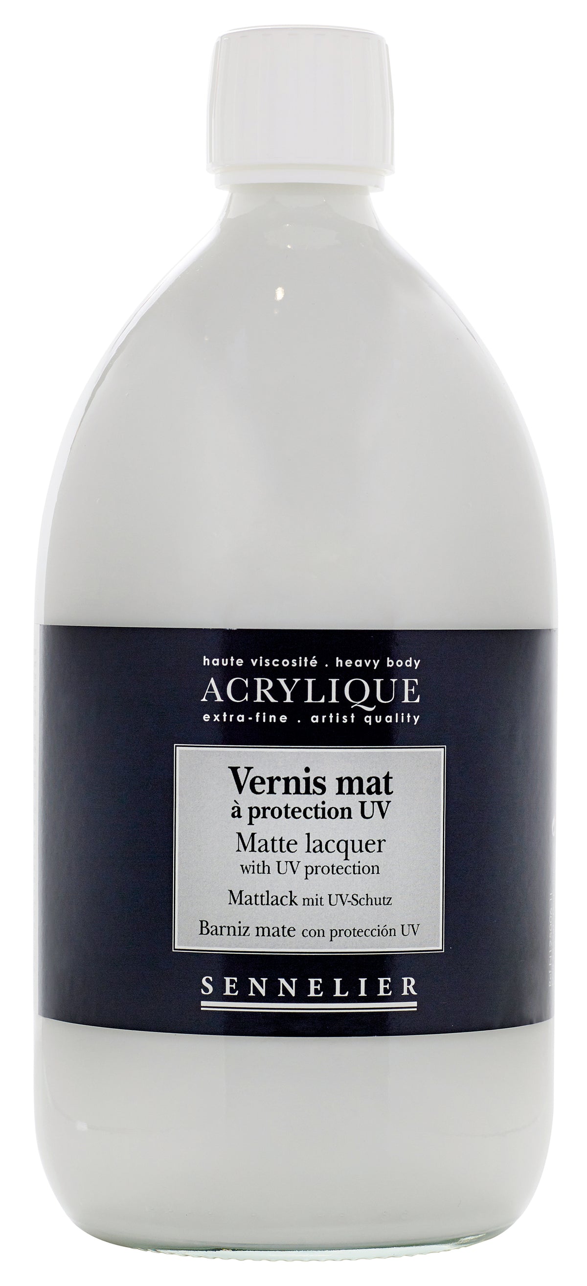 Sennelier Matt Acrylic Varnish with UV Light Stabilisers – 1 Litre
