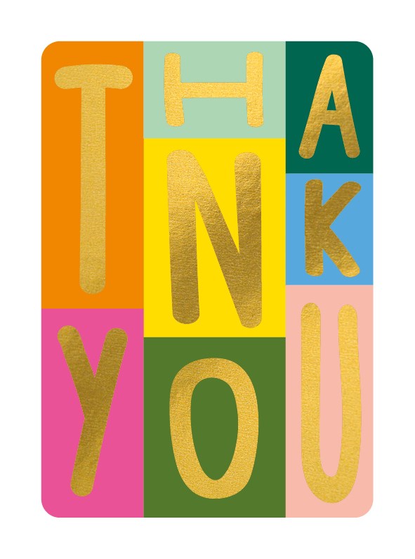 Thank You Letters Notecard Pack