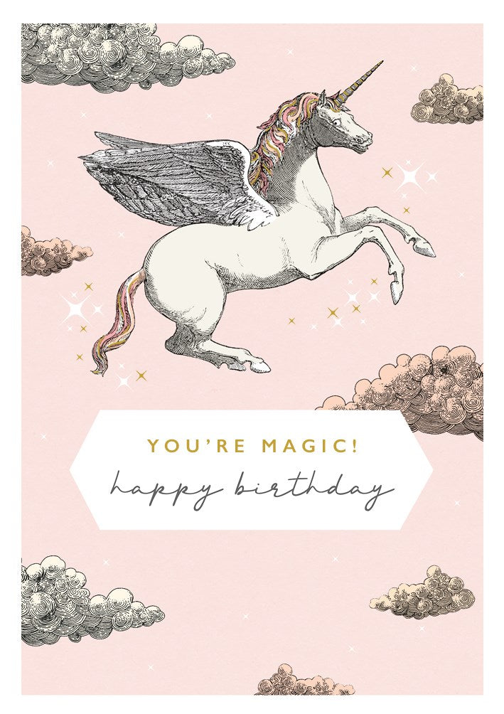 You'Re Magic Rock On Card