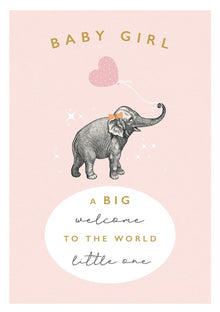 Baby Girl Card