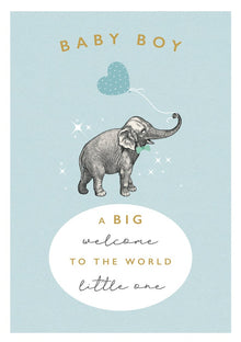 Baby Boy Card