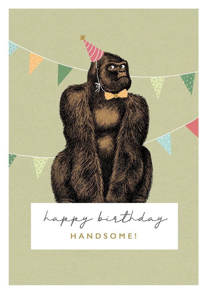 Happy Birthday Handsome Rock On Card