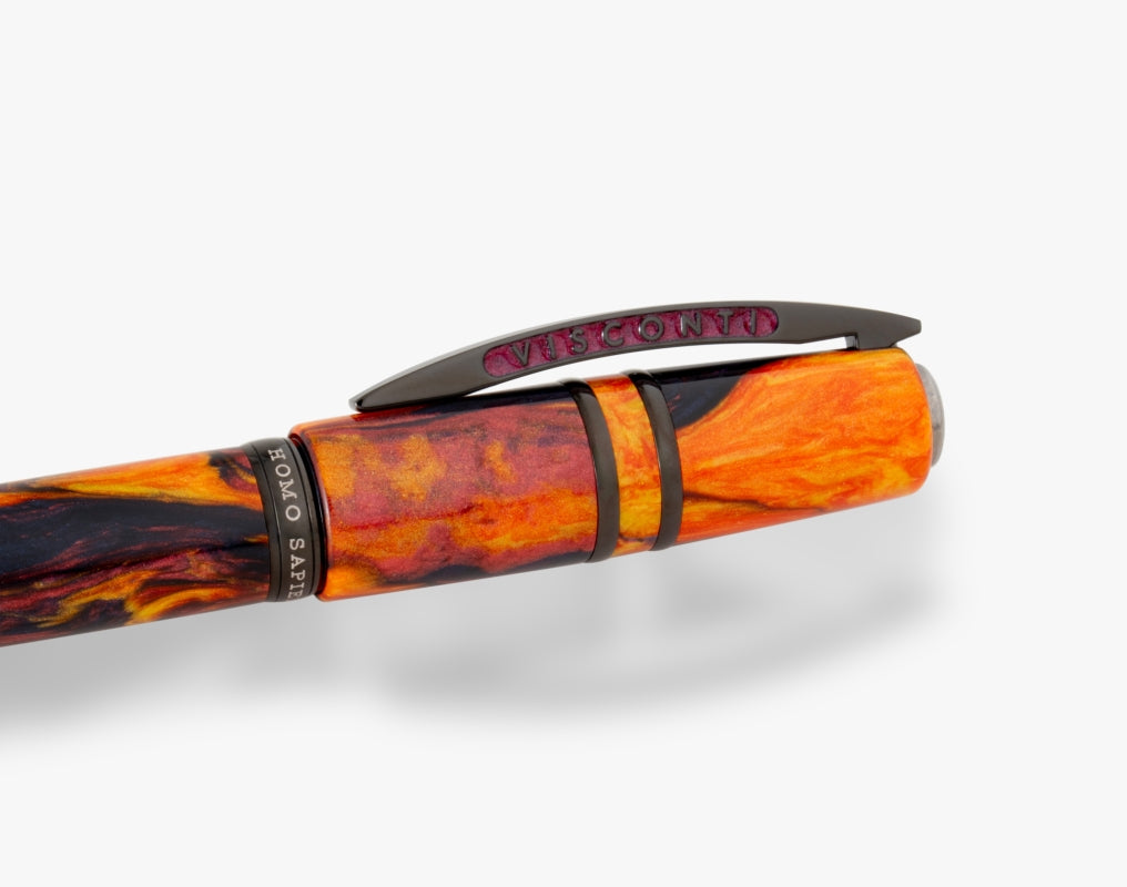 Visconti Homo Sapiens Earth Origins Limited Edition Rollerball Pen – Fire