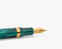 Visconti Homo Sapiens Dark Sapphire & Dark Emerald Limited Edition Fountain Pen – Dark Emerald