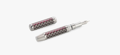 Visconti Venetian Dream Limited Edition Fountain Pen – Silver & Burgundy