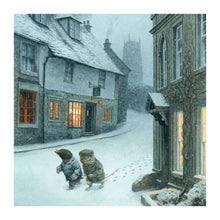 Chris Dunn Walking Through the Village Christmas Card Pack