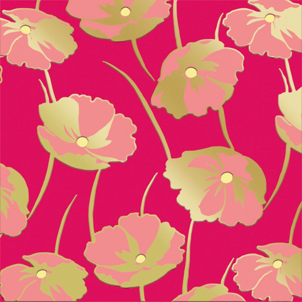 V&A Poppies Art Card