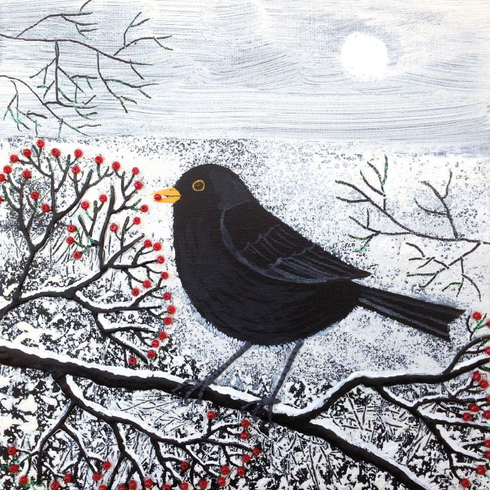Jo Grundy Winter Gatherer Christmas Card Pack