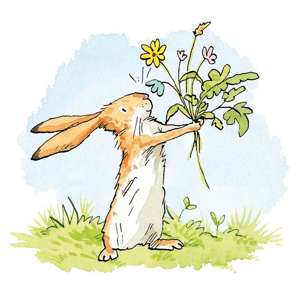 Anita Jeram These Are for You… Art Card