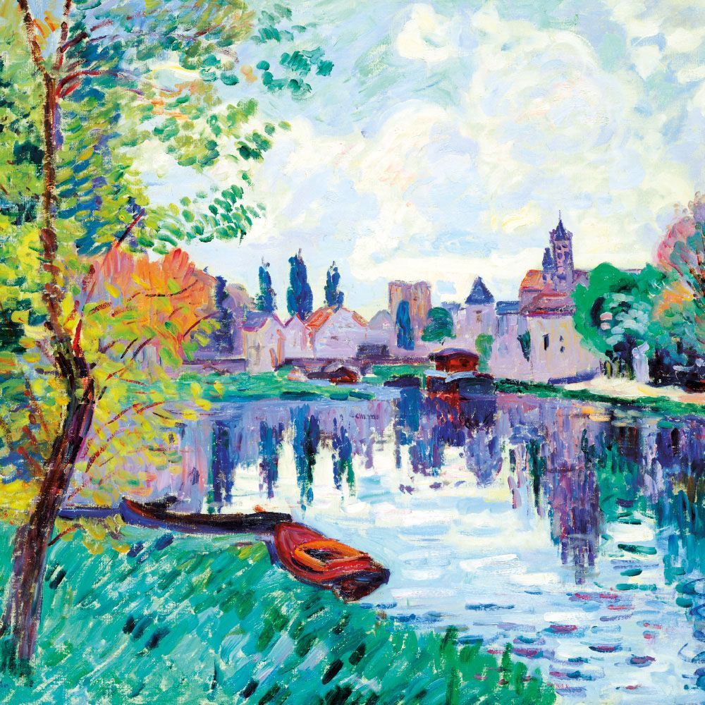 Armand Guillaumin Moret-Sur-Loing Art Card