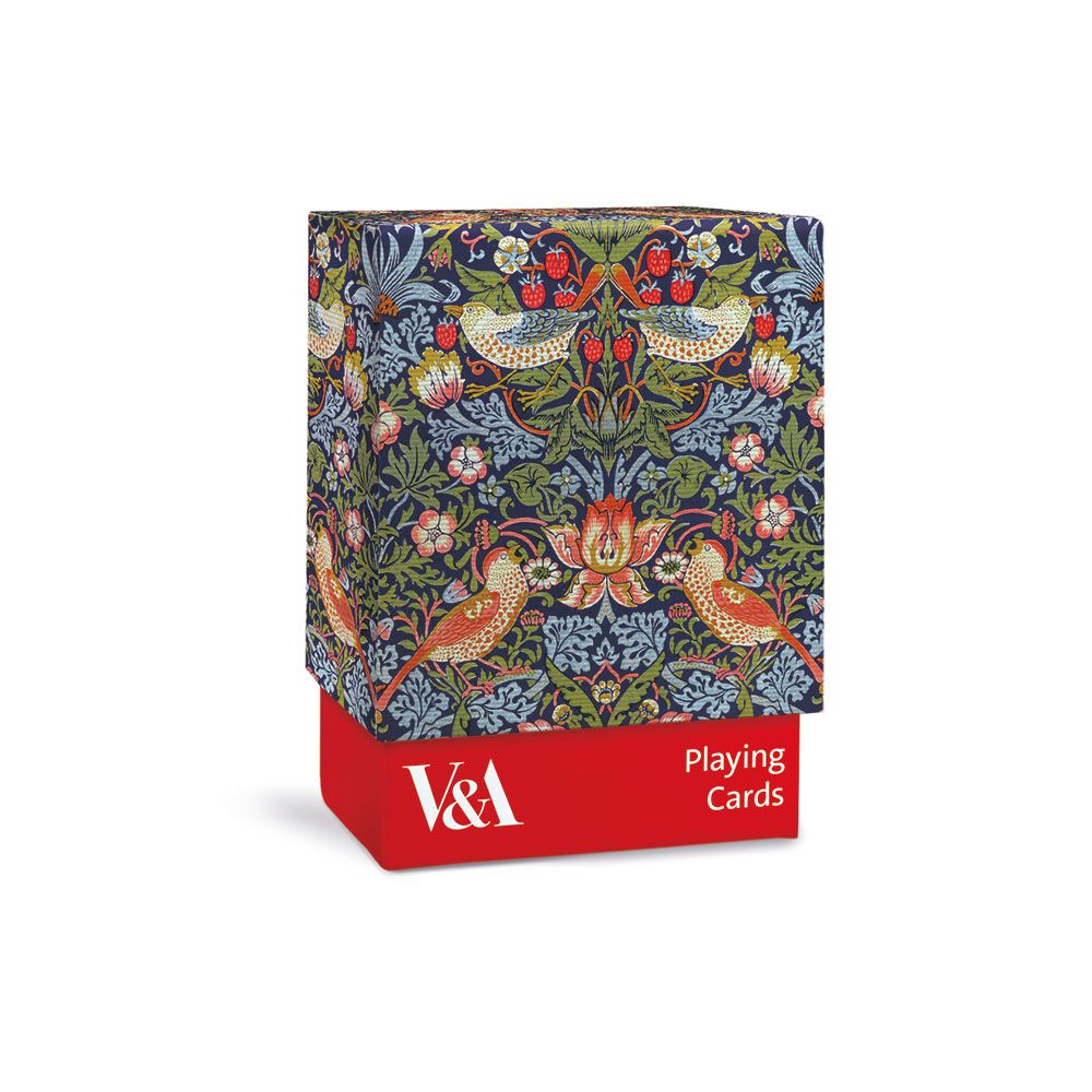 William Morris Strawberry Thief Playing Cards