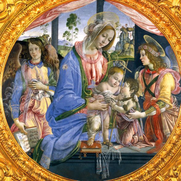 Virgin and Child Lippi Christmas Card Pack