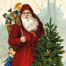 V&A Welcome Dear Old Father Christmas Card Card Pack