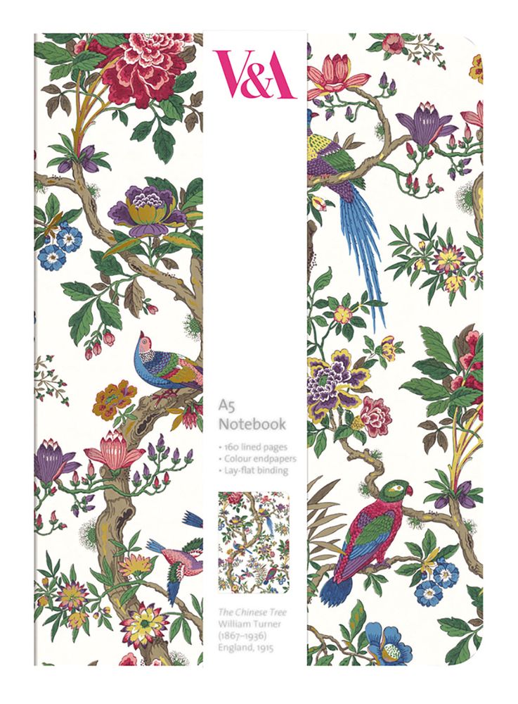 William Turner The Chinese Tree A5 Luxury Lined Notebook