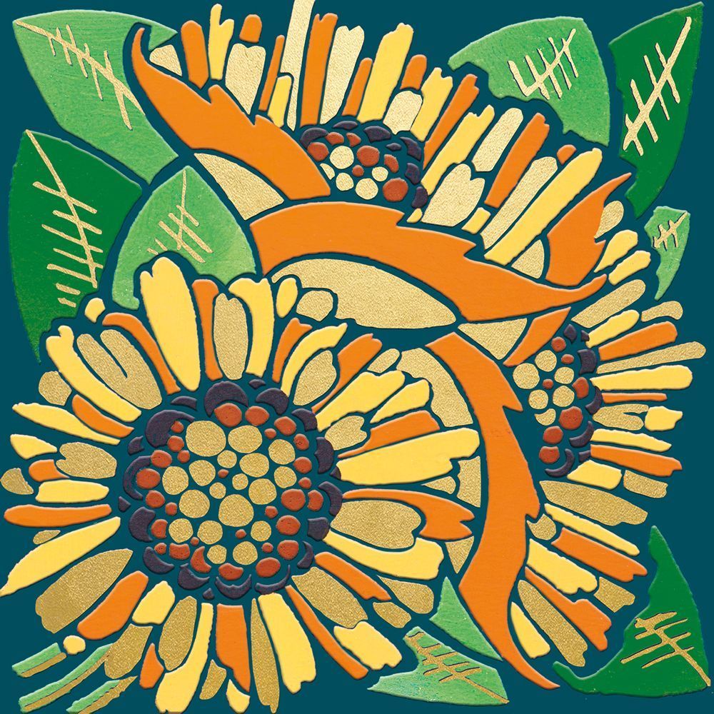 V&A Sunflowers - Thomas Art Card