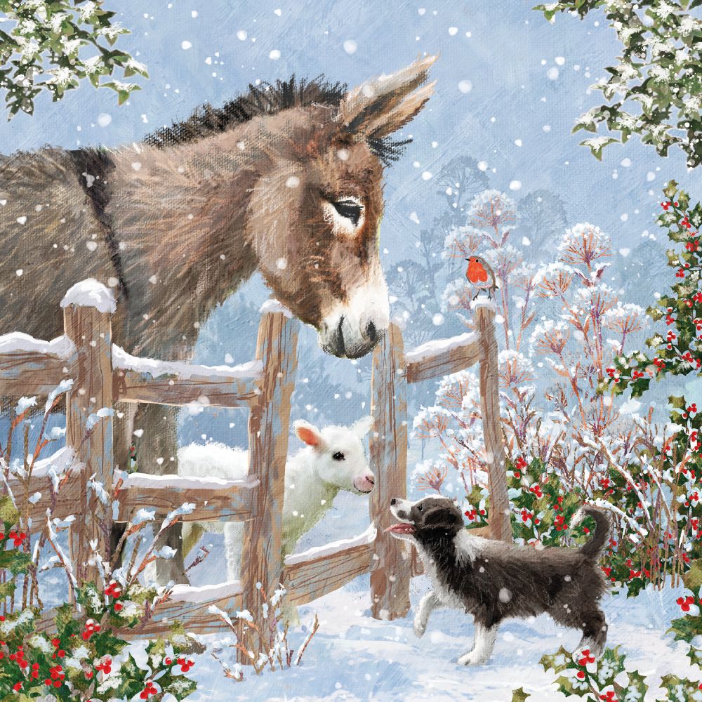 Pip Wilson Country Companions Christmas Card Pack