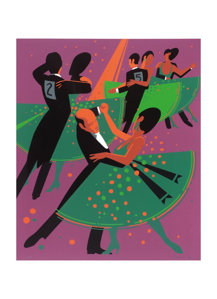 Nicholas Monro Dancers Art Card