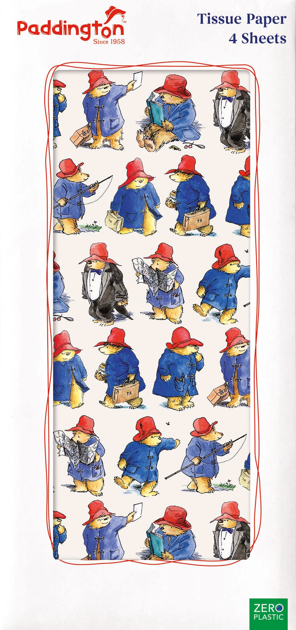 Paddington Bear Paddington Tissue Paper