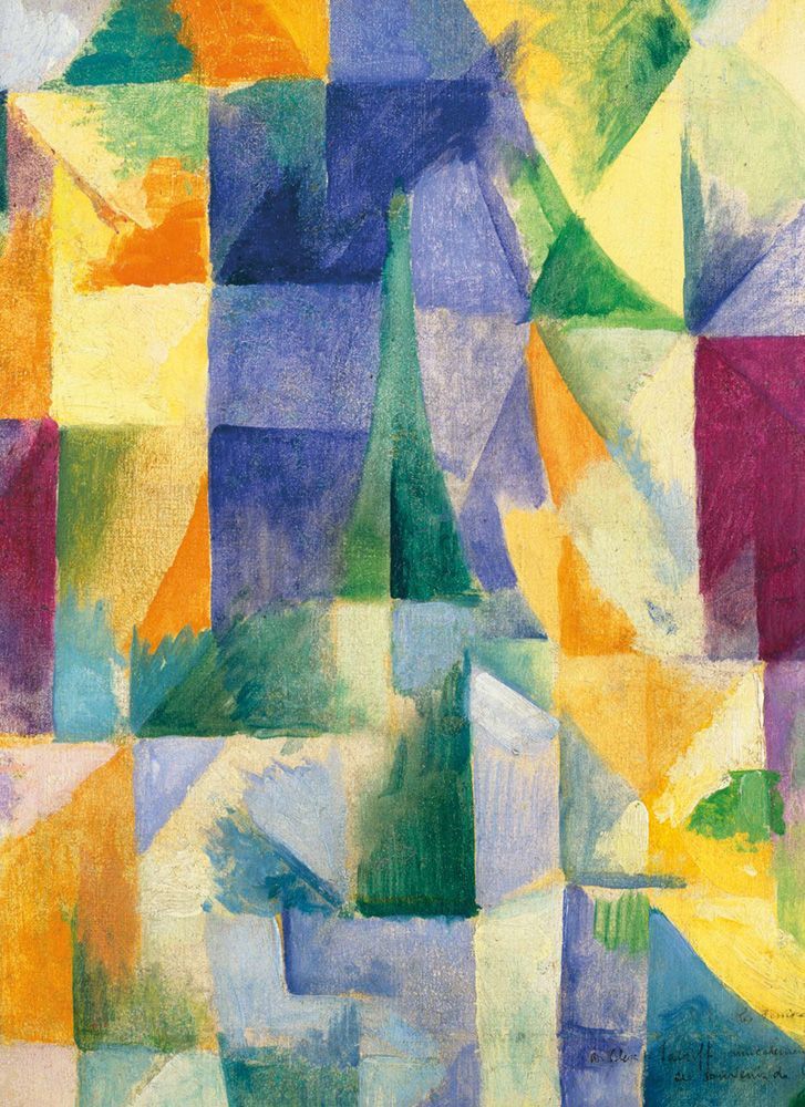 Robert Delaunay Windows Open Simultaneously Art Card