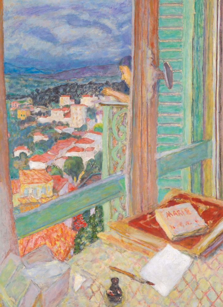 Pierre Bonnard The Window Art Card