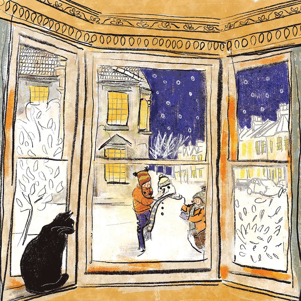 Lemady Rochard Warm Windowsill Christmas Card Pack