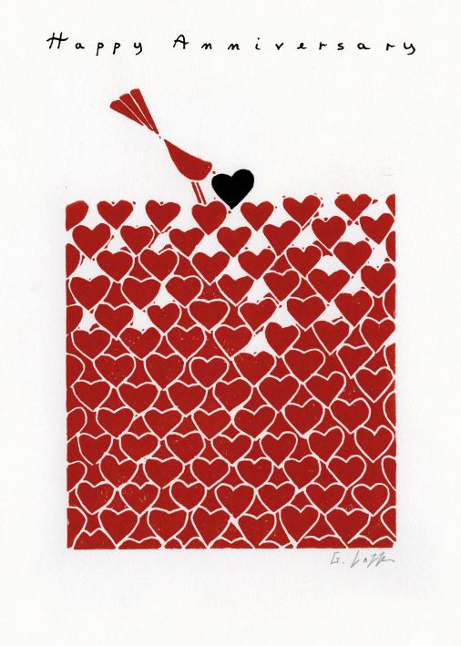 Giuliana Lazzerini One True Heart Anniversary Card
