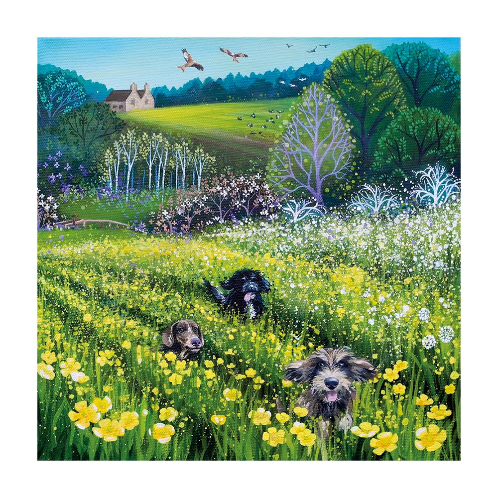 Anne Marie Dahlstrom Field of Dreams Art Card