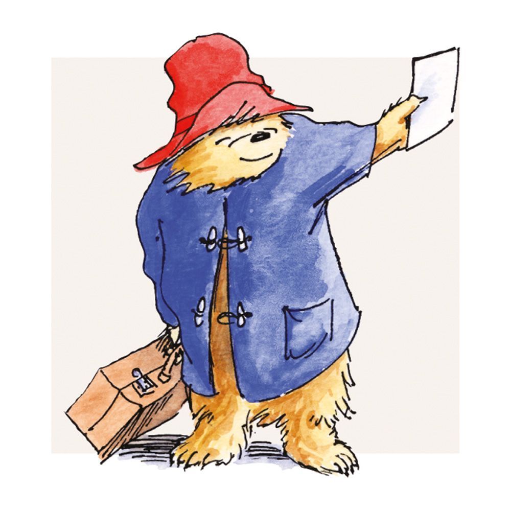 Peggy Fortnum A Note from Paddington Art Card