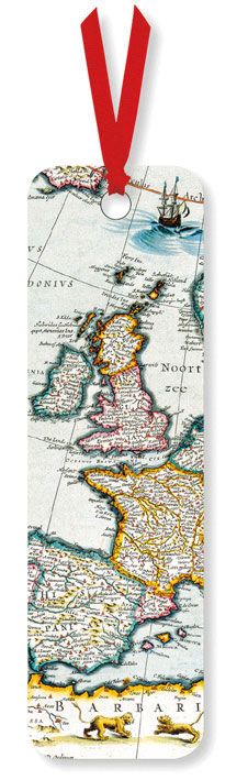 Joan Blaeu Europe Bookmark