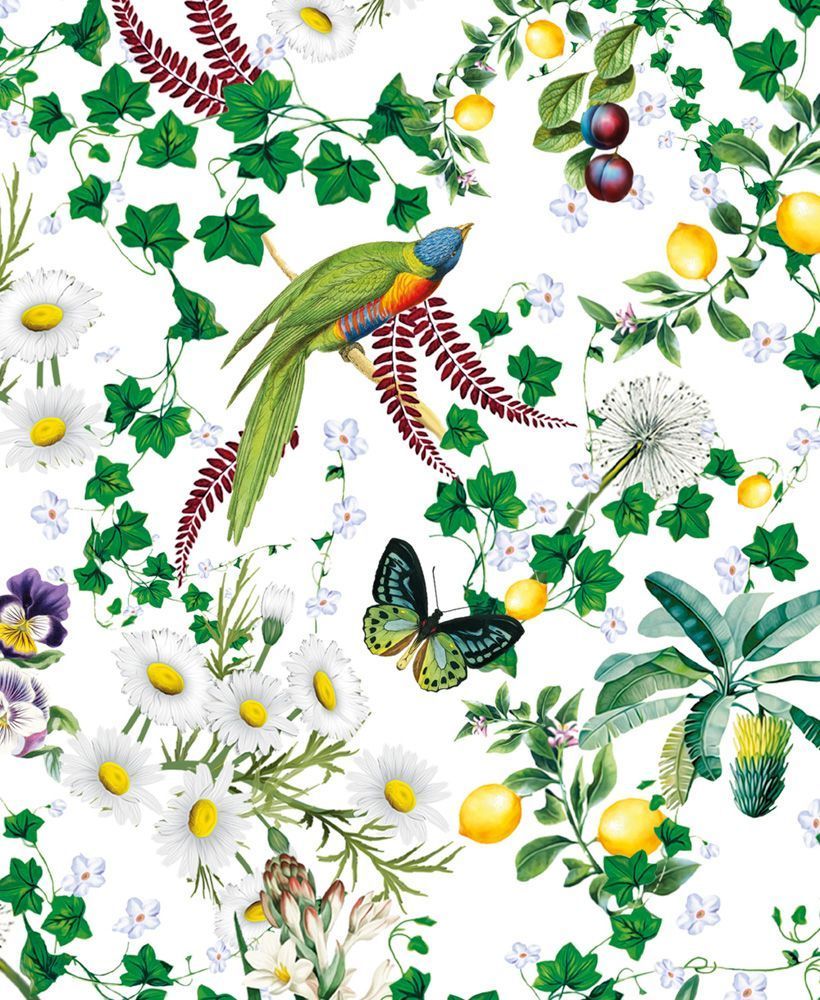 Mary Katrantzou Green Jungle Art Card