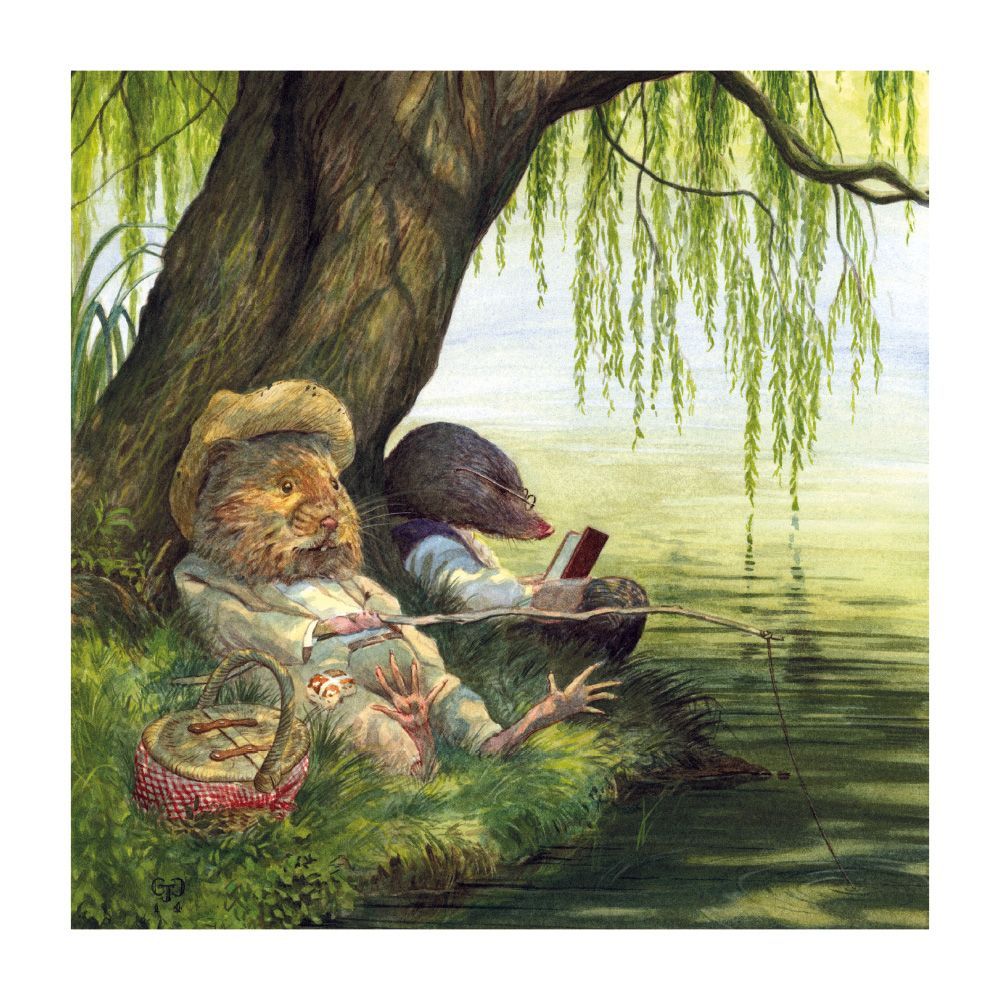 Chris Dunn Lounging About Art Card