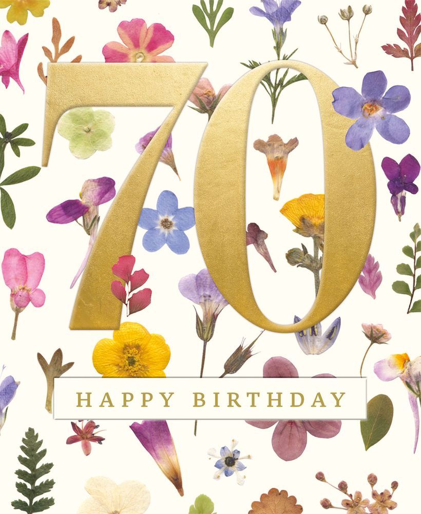 Helen Ahpornsiri Flower Meadow 70th Card