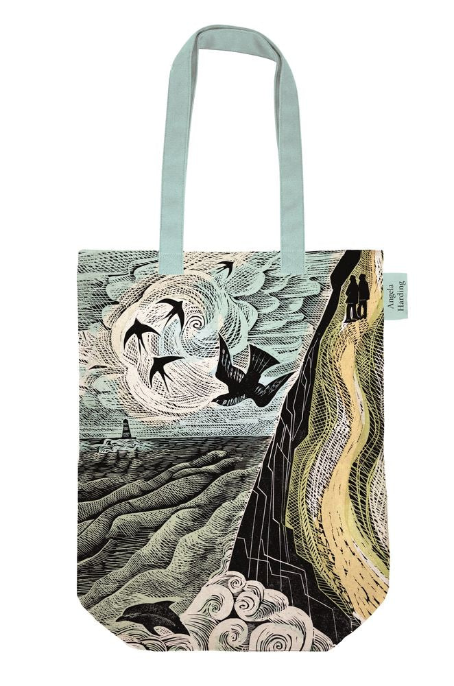 Angela Harding Cornish Path Organic Cotton Tote Bag