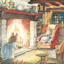 Jill Barklem Keeping Warm by the Fire Christmas Card Pack