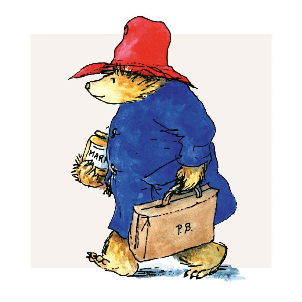Peggy Fortnum Paddington with Marmalade Art Card