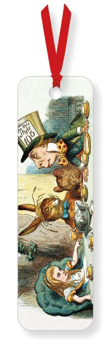Sir John Tenniel The Mad Hatters Tea Party Bookmark